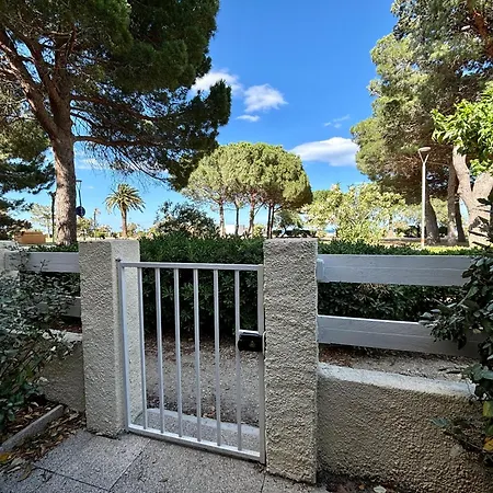 דירה Avec Jardin Front De ארגלס-סור-מר