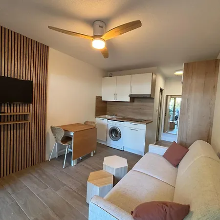 Apartment Avec Jardin Front De